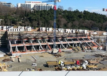 Vodafone Arena İnşaat Fotoğrafları