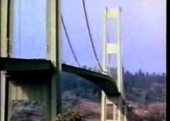 Tacoma (Bridge) Köprüsü Yıkılış Anı