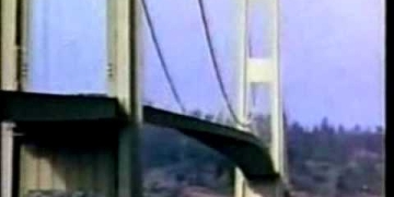 Tacoma (Bridge) Köprüsü Yıkılış Anı