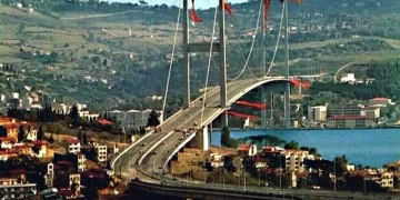 15 Temmuz Şehitler (Boğaziçi) Köprüsü İnşaat Fotoğrafları (1970-1973)