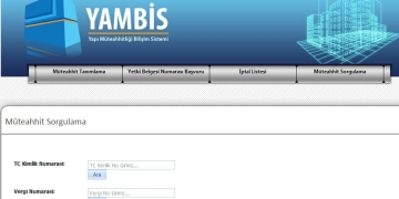Müteahhitlik Başvurusunda İstenen Belgeler 2014