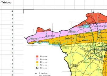 Deprem Bölge Haritası – İl ve İlçeler