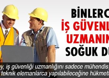 Danıştay: İSG Uzmanı Sadece Mühendis, Mimar, Teknik Eleman Olabilir