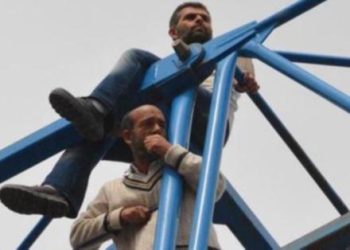 Akhisar Stadyum İnşaatında İşçi Eylemi