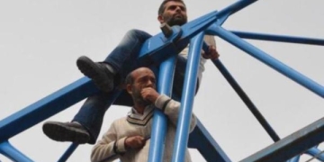 Akhisar Stadyum İnşaatında İşçi Eylemi