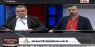 Canlı Yayında Depreme Yakalanma Anları