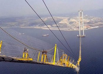 Körfez Köprüsü’nde kopan halatları Japonya’dan gelecek özel ekip sökecek