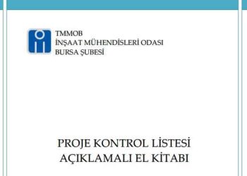Proje Kontrol Formu El Kitabı (İMO)