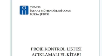 Proje Kontrol Formu El Kitabı (İMO)