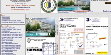 Prof. Dr. Ahmet Topçu Notları Yenilendi