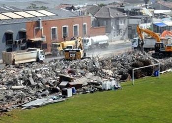 Alsancak Yıkıldı İzmir kulüpleri isyan bayrağını çekti