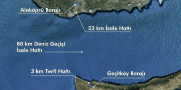 KKTC’ye su temini projesinde ilk su karaya ulaştı