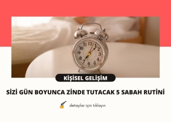 Sizi Gün Boyunca Zinde Tutacak 5 Sabah Rutini