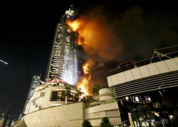 Dubai’de Korkutan Yangın!