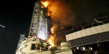 Dubai’de Korkutan Yangın!