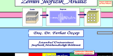 Zemin Jeofizik Analiz Programı ( 2015 Aralık Güncellemesi)
