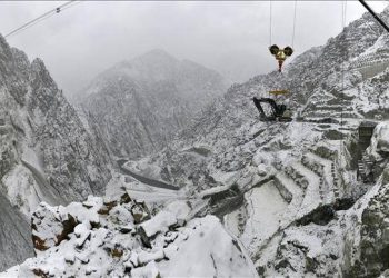 Yusufeli Barajı’nda inşaat çalışmaları