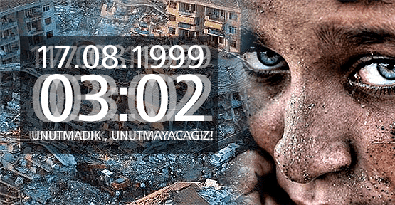 Kuzey Anadolu Fay Hattı 17 Ağustos 1999 Saat 03:02