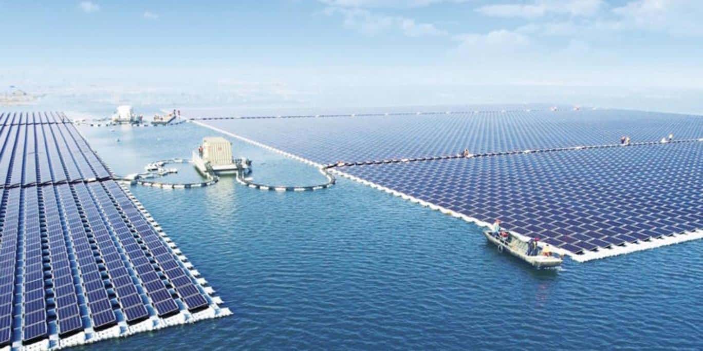 Çin'den Yüzen Güneş Enerjisi Santrali