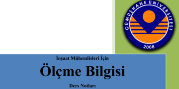 Ölçme Bilgisi Ders Notları – Gümüşhane Üni.