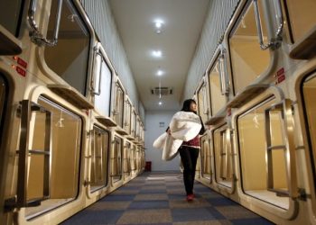 Tek Bir Kişi İçin Dizayn Edilen “Kapsül Oteller”