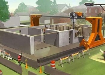 Dünyanın En Büyük 3D İnşaat Yazıcısı Tanıtıldı