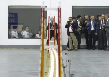 1915 Çanakkale Köprüsünün aeroelastik modeli rüzgar testinden geçti