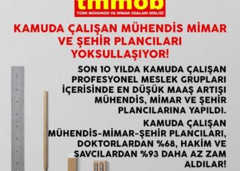 TMMOB’den Mühendis, Mimar ve Şehir Plancıları İçin Kampanya
