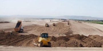 Reyhanlı Barajı inşaat çalışmaları