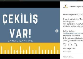 İnşaat Eğitim Seti Çekilişi Açıklandı!