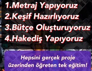 İnşaat Projelerinde Metraj, Keşif, Bütçe Ve Hakediş Eğitimi