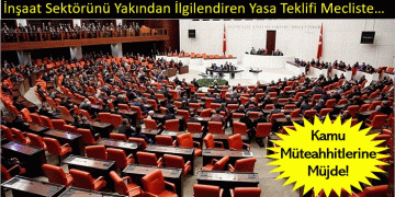 Merakla Beklenen Yasa Teklifi Mecliste!