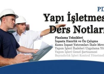 Yapı İşletmesi Ders Notu