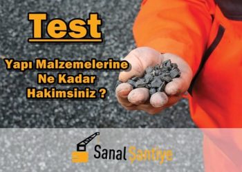 Özel: Test: Yapı Malzemelerine (Agrega) Ne Kadar Hakimsiniz ? Testi