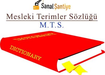 Mesleki Terimler Sözlüğü #1
