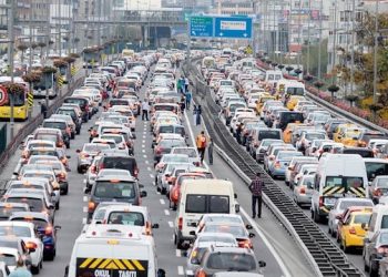 Bayram Trafiği Yandex Haritasında