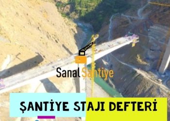 Şantiye Stajı Defteri Örneği