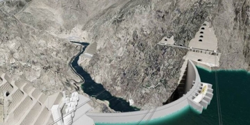 Dünya’nın Üçüncü Büyük Barajında 112 Metreye Ulaşıldı.