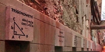 Ankara’da Bilimsel Formüller Kaldırım Taşlarına İşlendi