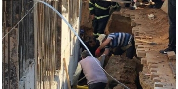 Aydın’da inşaatta göçük; 1 yaralı