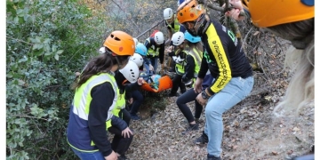 Dağ Arama ve Kurtarma Ekibinden Gerçeğini Aratmayan Tatbikat