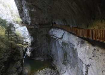 Horma Kanyonu’na 3 kilometrelik yürüyüş parkuru yapıldı