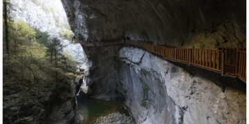 Horma Kanyonu’na 3 kilometrelik yürüyüş parkuru yapıldı