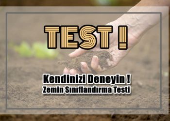 Özel: Kendinizi Deneyin ! Zemin Sınıflandırma Testi