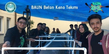 Balıkesir Üniversitesi Beton Kano Takımı Hazırlıklarına Devam Ediyor