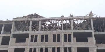 Ankara’da iskele çöktü: 1 ölü, 1 yaralı