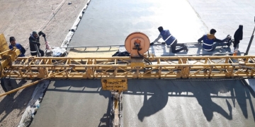 Konya’da ilk kez beton yol uygulaması