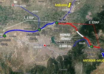 Honaz Tüneli projesi bittiğinde Denizli, Antalya, Ankara ve Muğla’ya direkt bağlanacak
