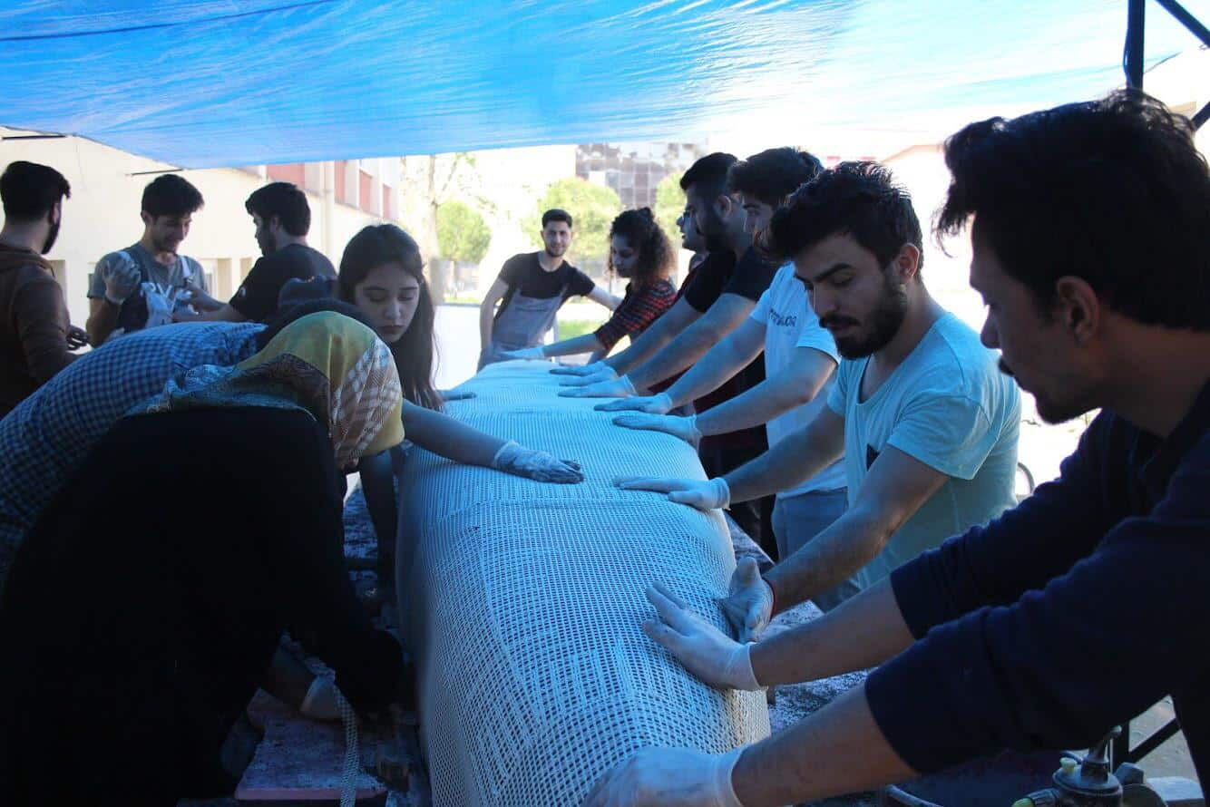 Balıkesir Üniversitesi Beton Kano Takımı Hazırlıklarına Devam Ediyor