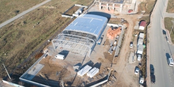 Gebze’nin yeni spor kompleksi yükseliyor